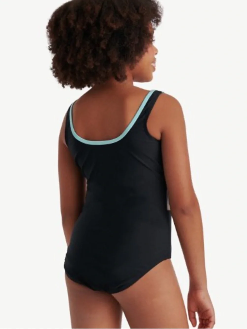 NWT Bundle of‎ 2 Justice Girls' Black Multicolor Ring Pop One-Piece Swimsuits